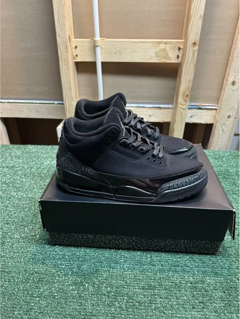 Jordan Retro 3 Black Cat Size 9.5